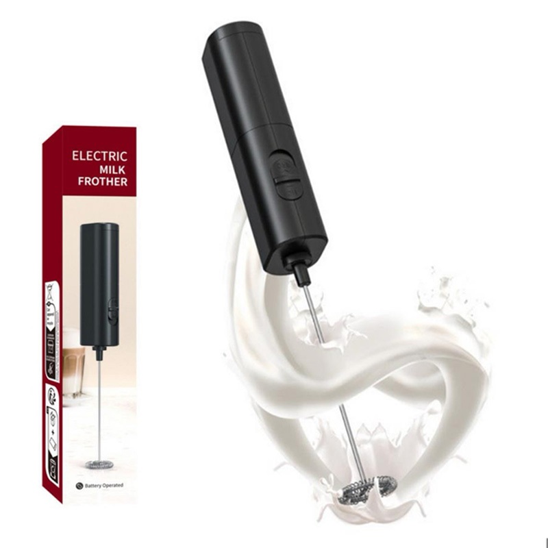 Milk Frother Susu YangKuat Frother Wand - Mixer Minuman Genggam Mini & Perkasa - Kopi Portabel Froth