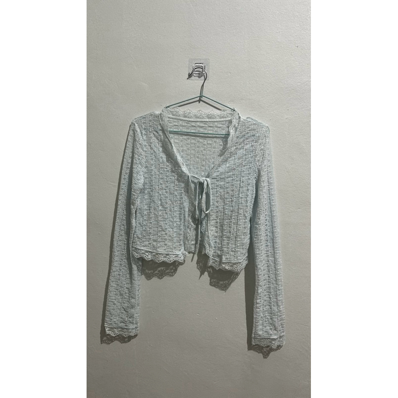 cardigan baby blue