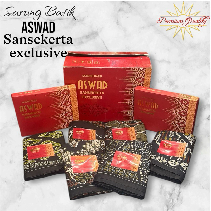 Sarung Aswad Sansekerta – Batik Elegan Eksklusif