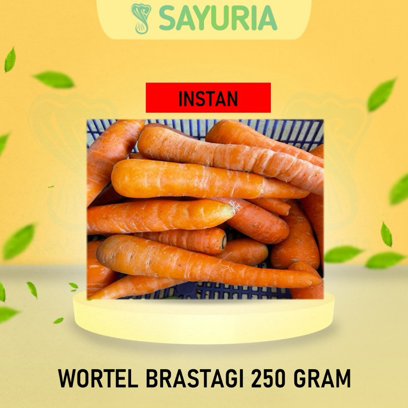 

WORTEL BRASTAGI SEGAR 250 GRAM