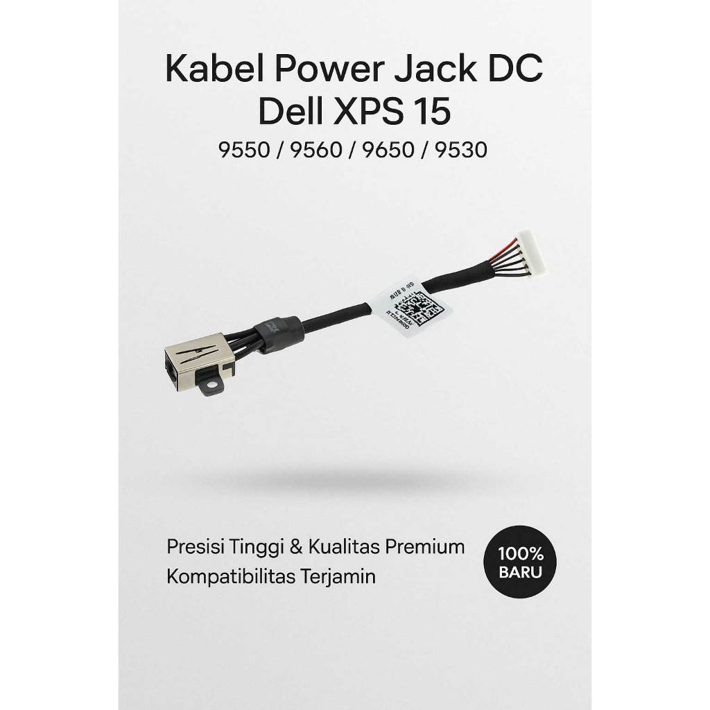 Kabel Power Jack DC Dell XPS 15 9550 956