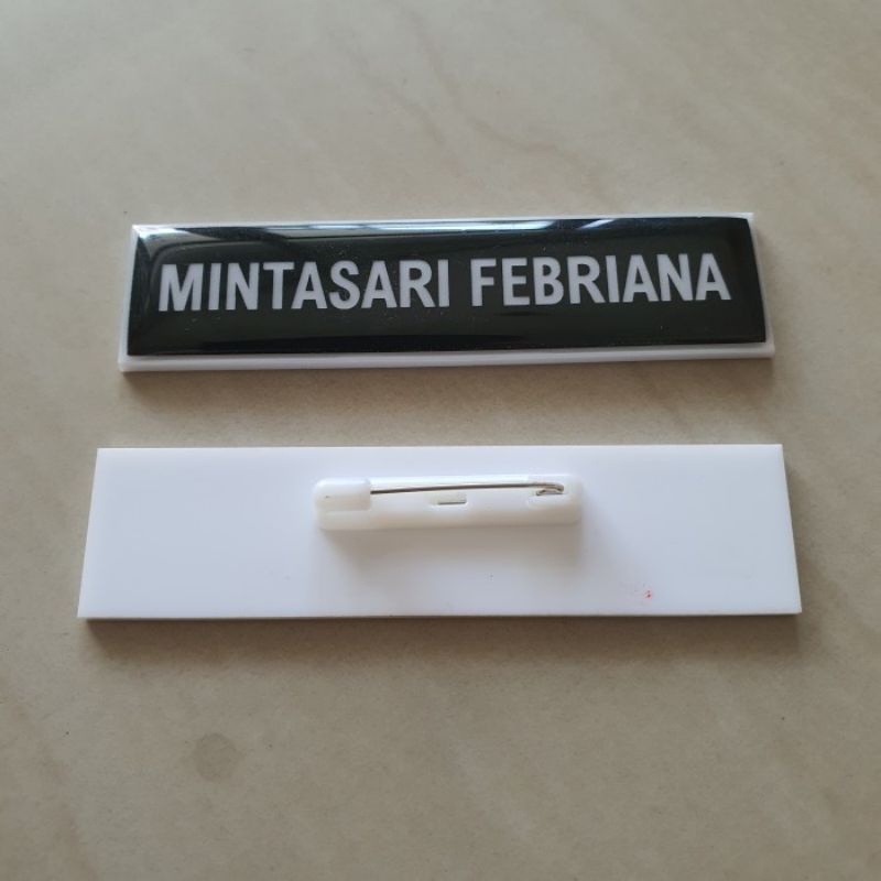 

Jual Name tag, nama dada