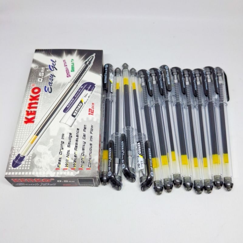 

1 Lusin Pulpen Kenko Easy Gel 0.5mm