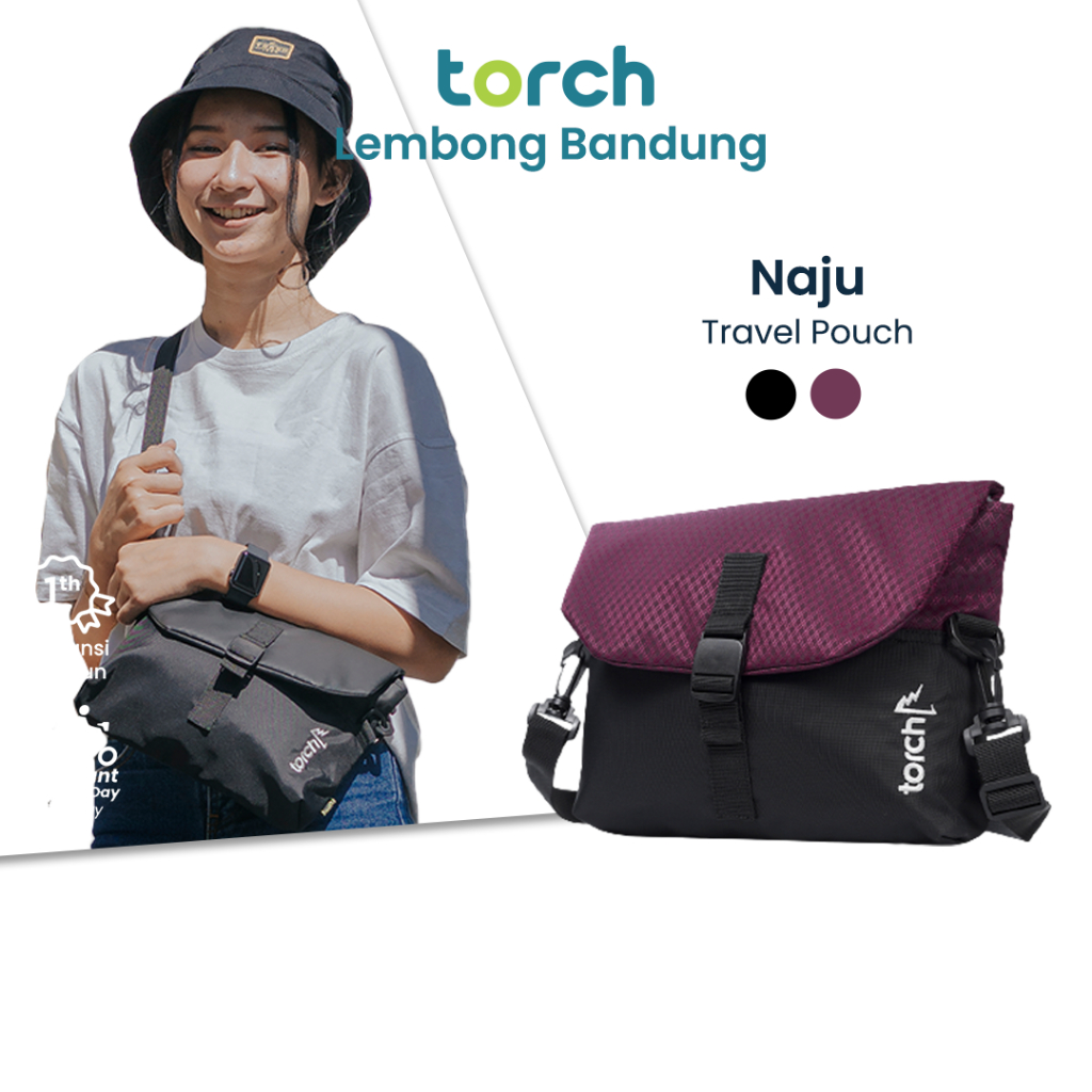 Torch Tas Pinggang Naju Anti Air