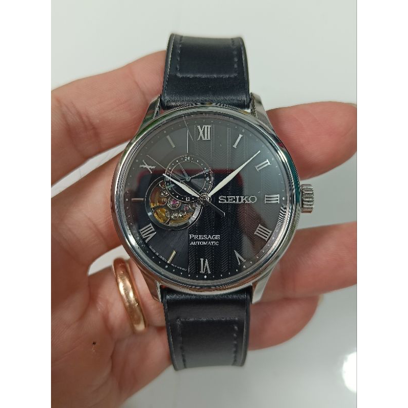 Seiko presage open heart SARY093 / SSA377J1 original bekas bagus normal semua siap pakai