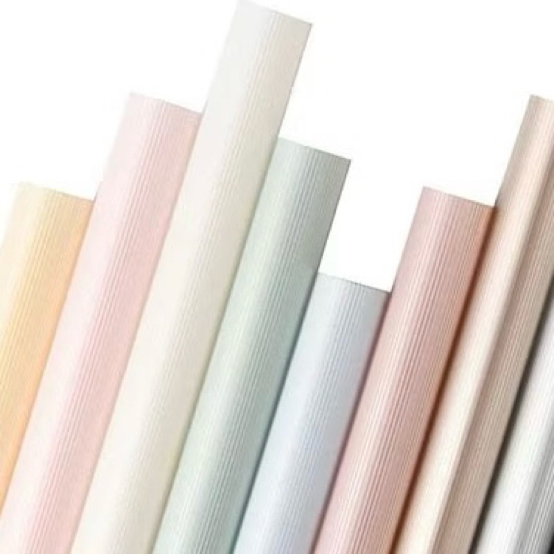 

Cellophane TEXTURE GARIS SEMI TRANSPARENT Florist Kertas Kado - Flower Wrapping Paper / Kertas Buket