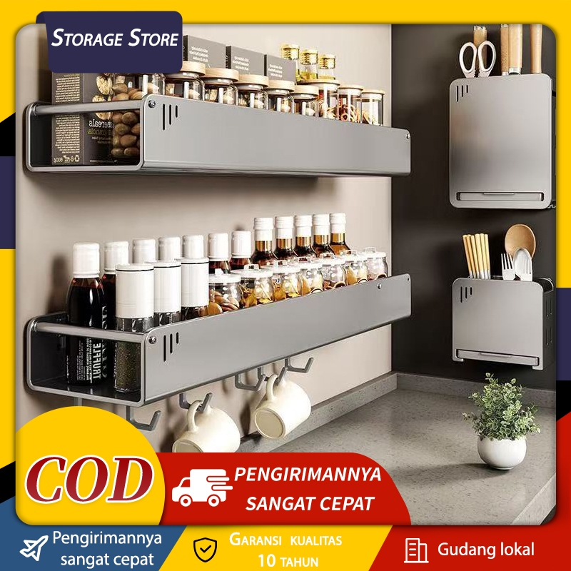 HOT DEALS Rak Bumbu Dapur Estetik Rak Bumbu Dapur Rak Bumbu Rak Bumbu Dapur Gantung Rak Bumbu Dapur