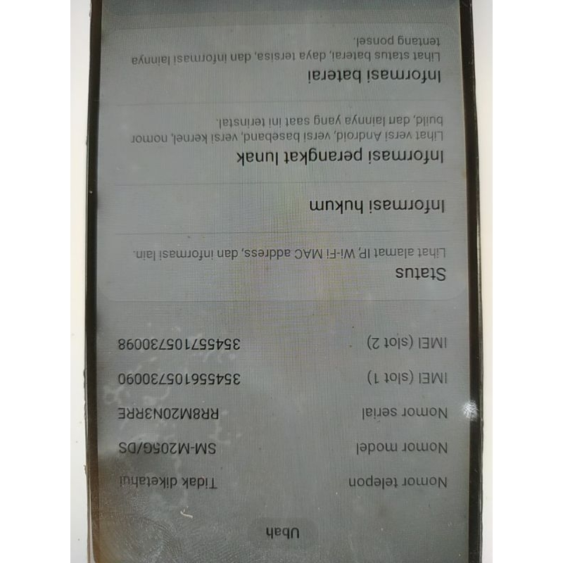 mesin samsung m20 3/32