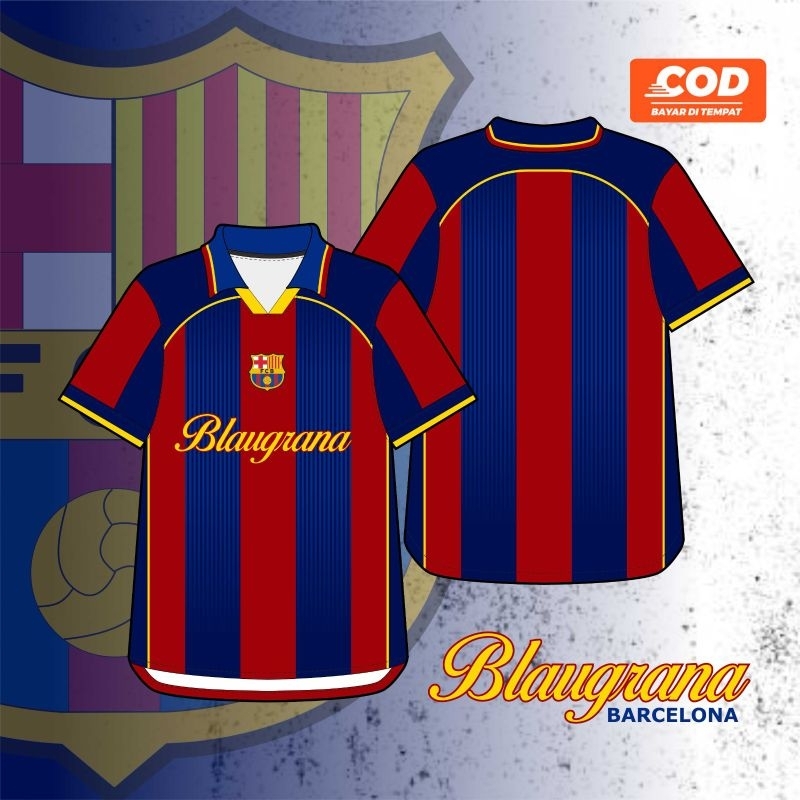 Jersey Vintage Fantasi Barcelona / Jersey Fantasi / Jersey Retro / Jersey Vintage / Jersey Club Vint