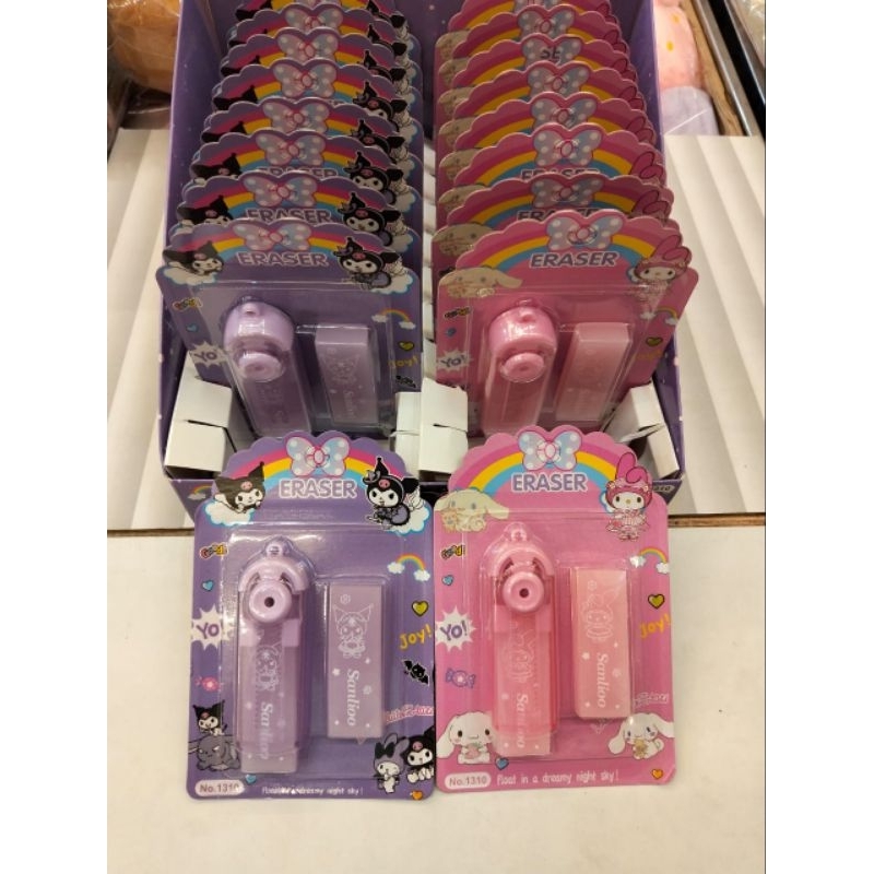 

1 BOX PENGHAPUS MEKANIK REFIL SANRIO ISI 18