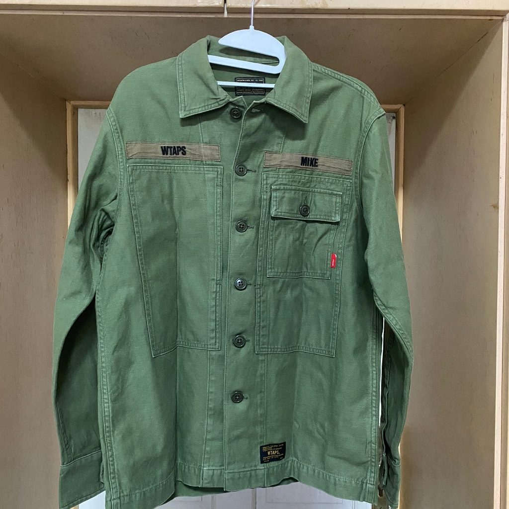 Wtaps shirt green mike
