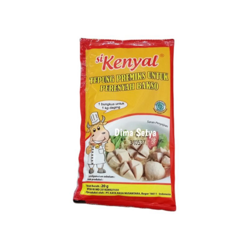 

SiKenyal tepung perenyah bakso 20 gram