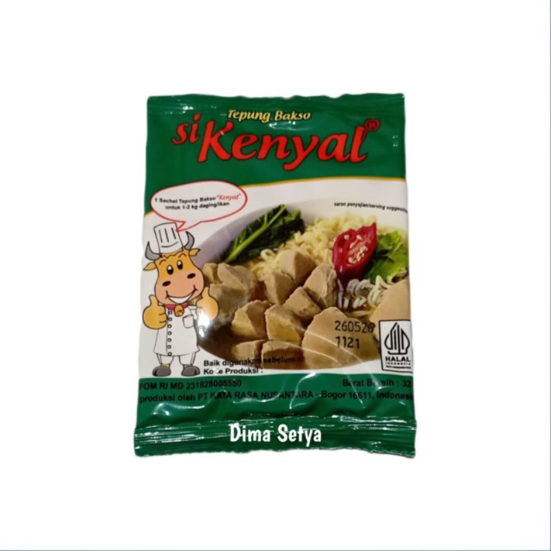 

SiKenyal tepung pengenyal bakso 32 gram