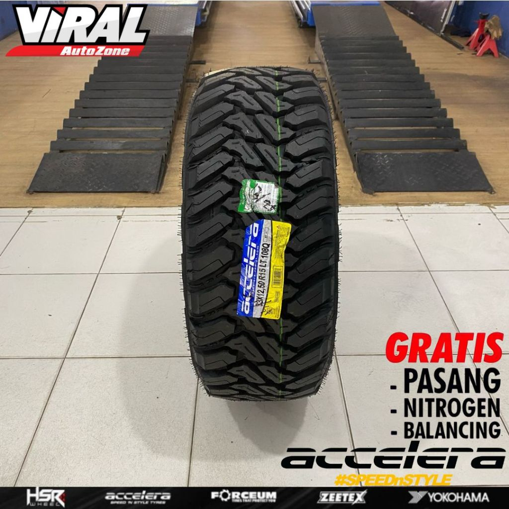 ACCELERA MT 01 33 12,5 R15 BAN MOBIL RING 15 RAGI TAHU / BAN OFFROAD MURAH