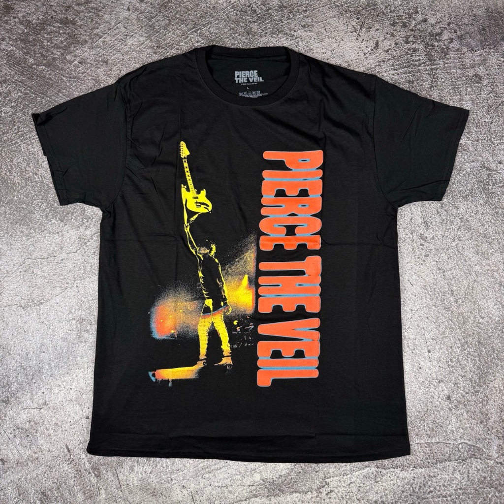 Kaos band Official Pierce The Veil - Guitar Swing Original t-shirt