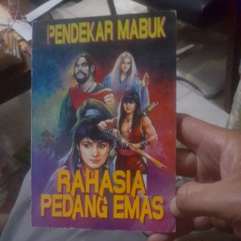 novel cersil pendekar mabuk rahasia pedang emas