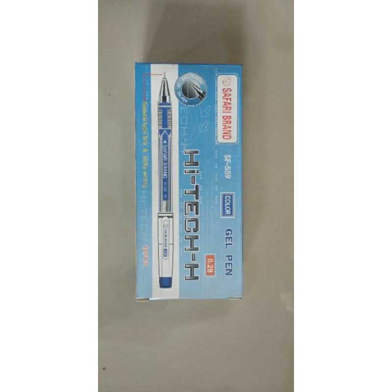 

bulpainHI-TECH hitam dan biru 1 lusin