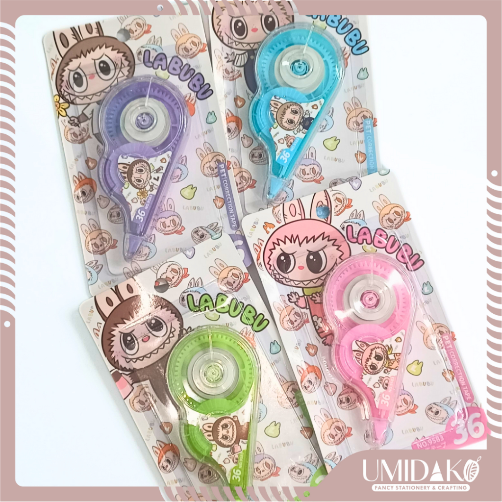 

[UMIDAKO] CORRECTION TAPE LABUBU TYPE 9583
