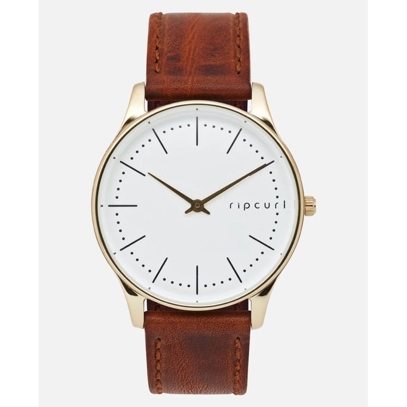 RIPCURL jam tangan kulit supreme slim gold leather gold NEW ORIGINAL 100%