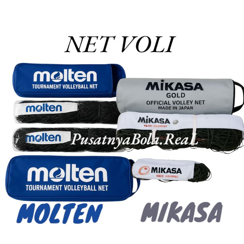 NET VOLI MOLTEN MKASA ORIGINAL TERMURAH NET VOLLY ASLI JARING VOLLEY