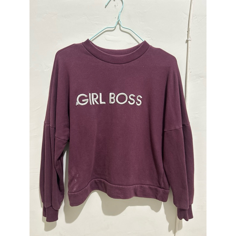 Preloves Sweater Burgundy Rubylicious