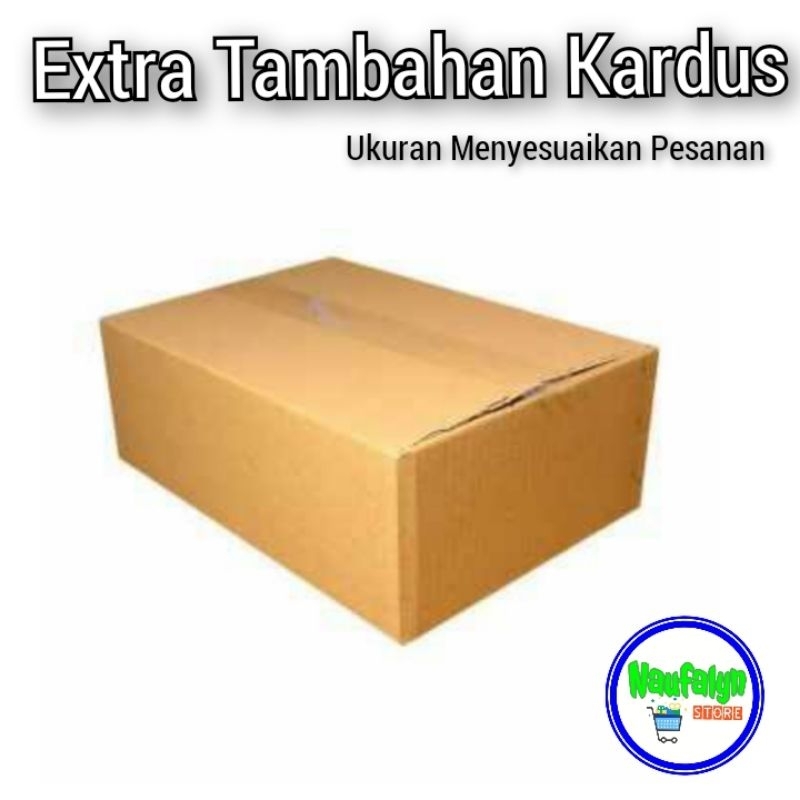 

Packing Extra Tambahan Kardus Ukuran Menyesuaikan