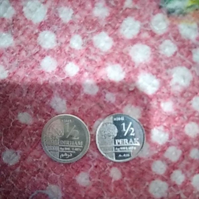 Dirham Nisfu Dirham Atau 1/2 Dirham