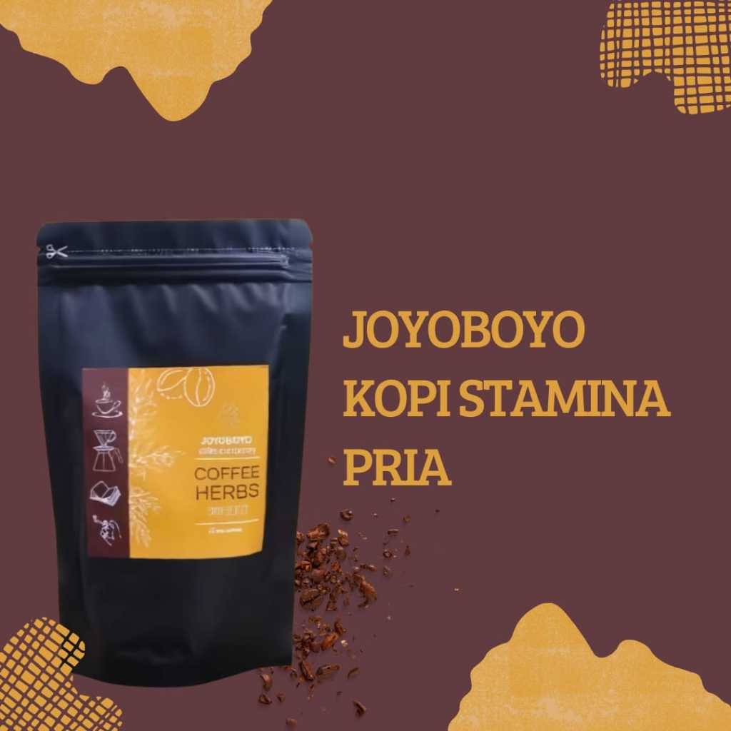 

PROMOO..... JOYOBOYO - kopi stamina pria kuat tahan lama - kopi gingseng - Halal 100%