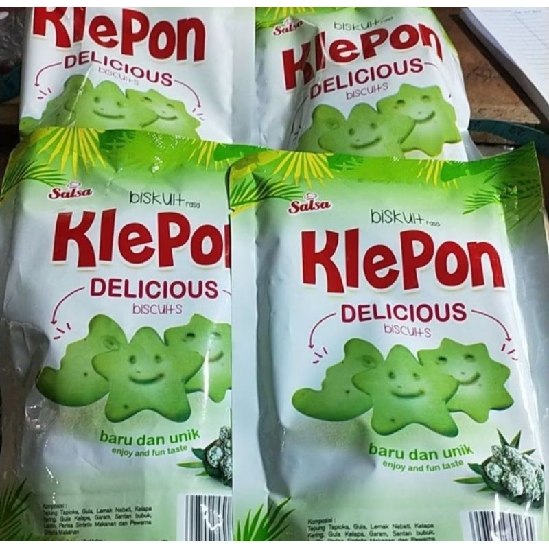 

1 dus biskuit rasa klepon isi 30 bungkus
