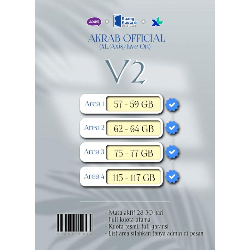 KUOTA XL AXIS (JUMBO V2)