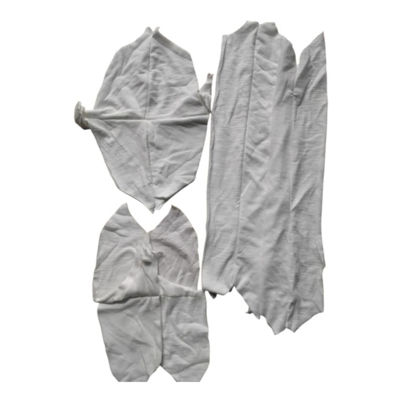 MAJUN JAHIT SAMBUNG PUTIH / KAIN LAP JAHIT SAMBUNG PUTIH