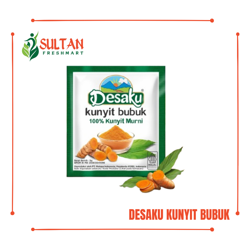 

[INSTAN] Desaku Kunyit Bubuk 5gr