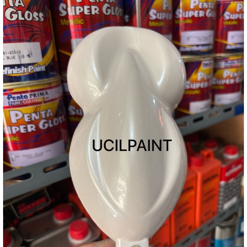 cat mutiara putih PU/Cat Pearl White PU