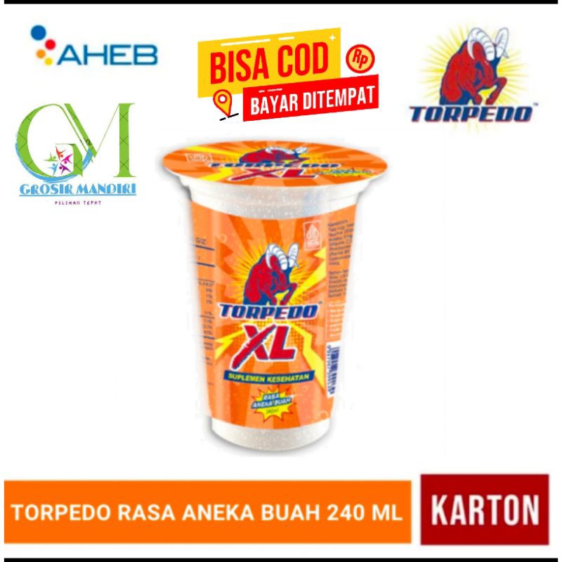 

Torpedo XL 240ml (1 Karton 24 Cup)