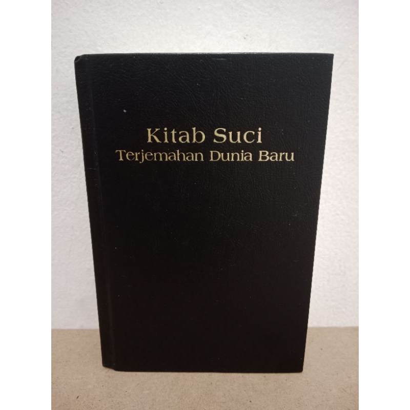 Buku Original Rohani Kristen Kitab Suci Terjemahan Dunia Baru