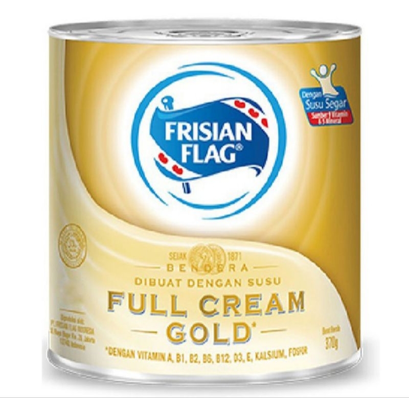 

FRISIAN FLAG Kental Manis Full Cream Gold 370 gram kemasan kaleng