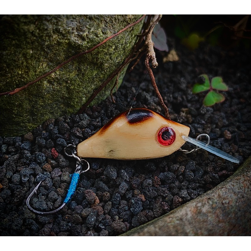 Lure minnow 3cm untuk masheer hampala natural