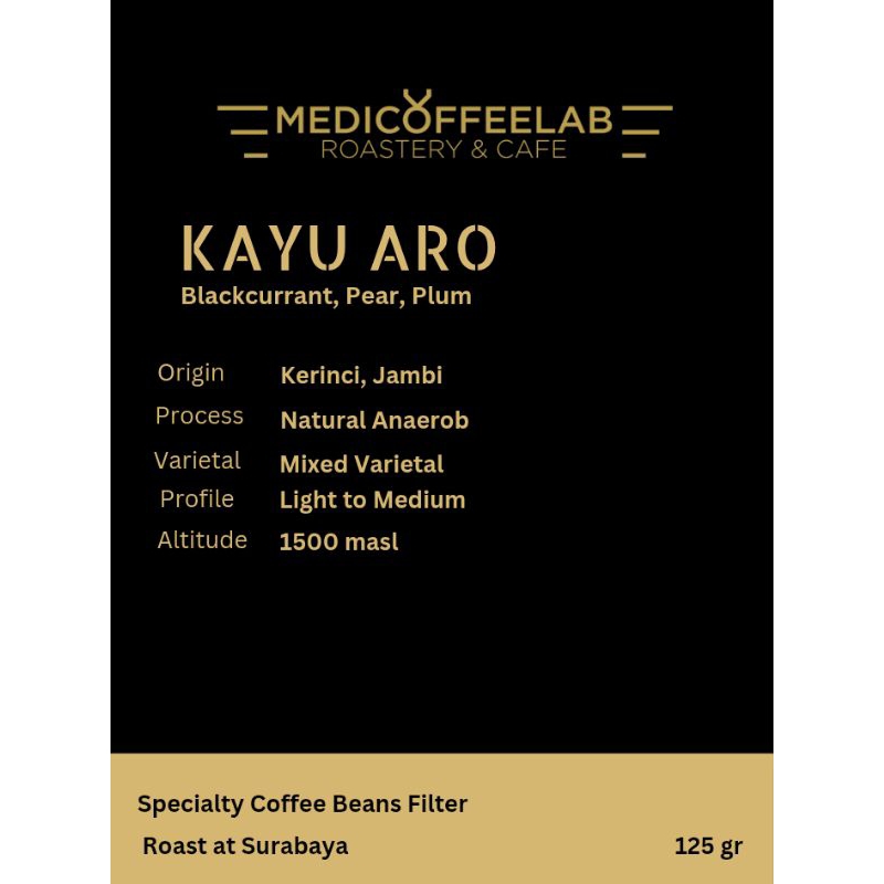 

arabica specialty coffee kayu aro / kopi arabika filter / v60 kopi/ 125 gr
