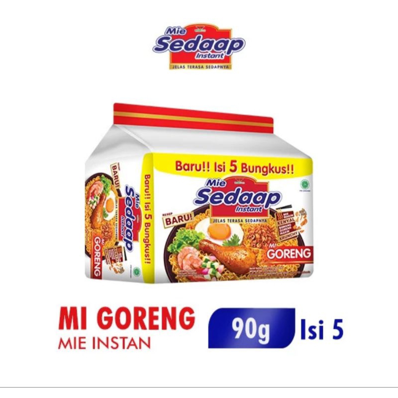 

Sedaap Mie Instant Goreng x 5 Pcs