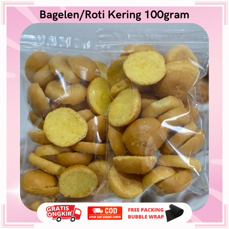 

BAGELEN MANIS GURIH 100GRAM | ROTI KERING BAGELEN