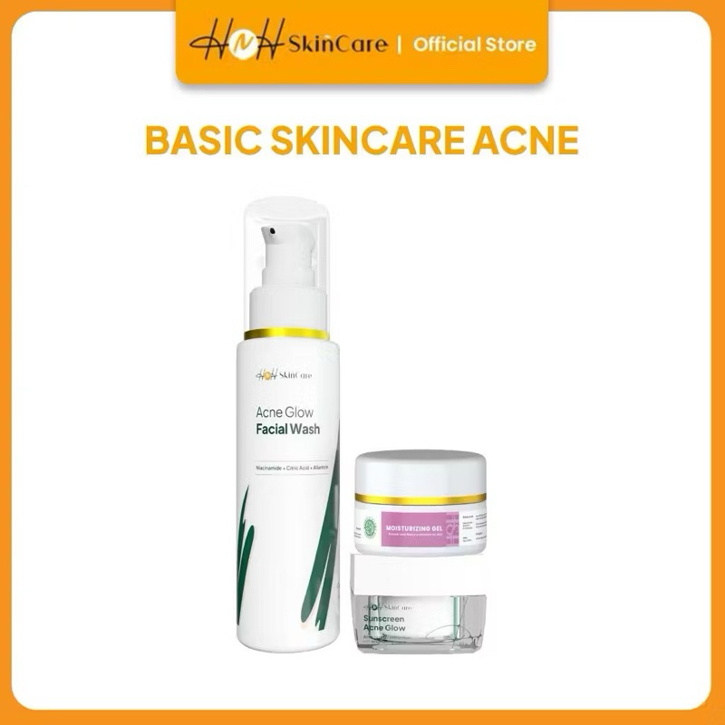 [HNH][100%ORIGINAL] HNH Skincare - Paket Basic Skincare - Paket Basic Skincare Normal, Paket Basic A