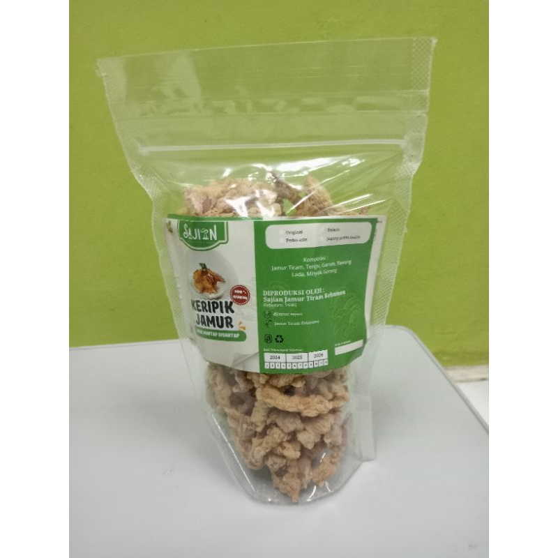 

keripik jamur jamur crispy sajian (original )