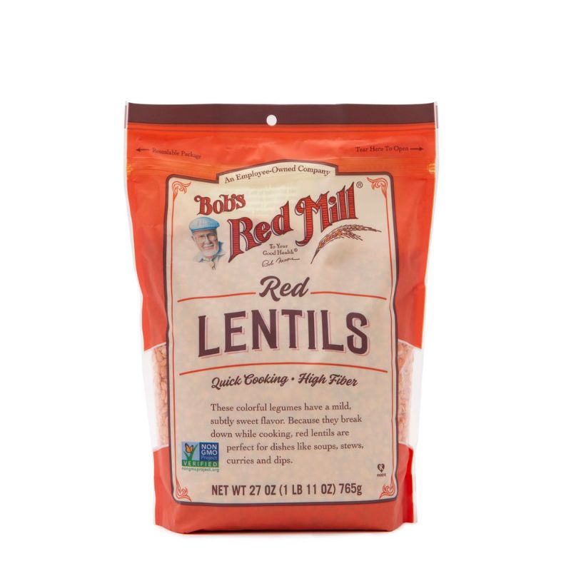 

bob's red mill red lentils 765 gr