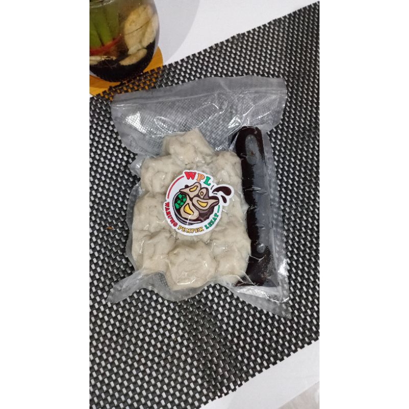 

Paket isi 10 pcs pempek keriting