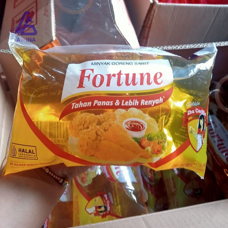

Minyak Goreng Fortune Bantal (1 Liter)