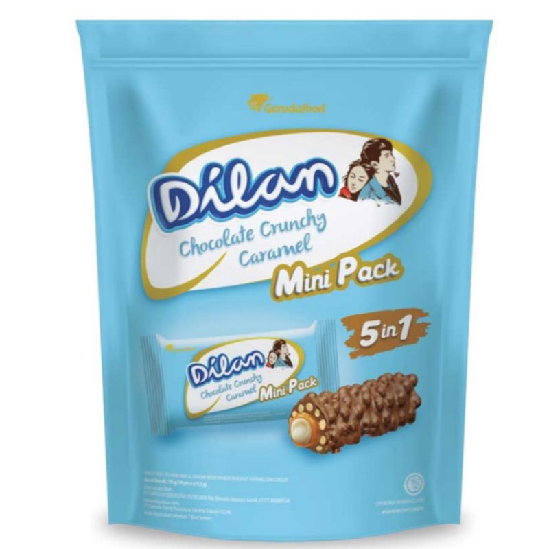 

Dilan Chocolate Crunchy Caramel Mini Pack 95 gr
