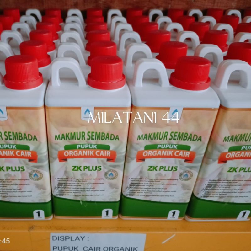 pupuk POC  zk plus makmur sembada 1liter,pupuk pembuahan