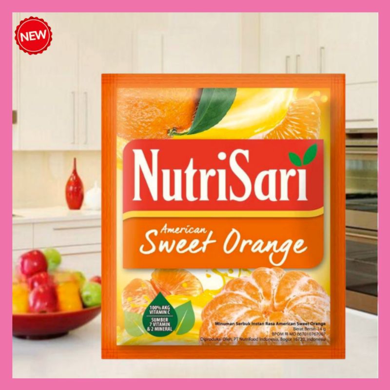 

Nutrisari Sweet Orange Isi 10 Sachet