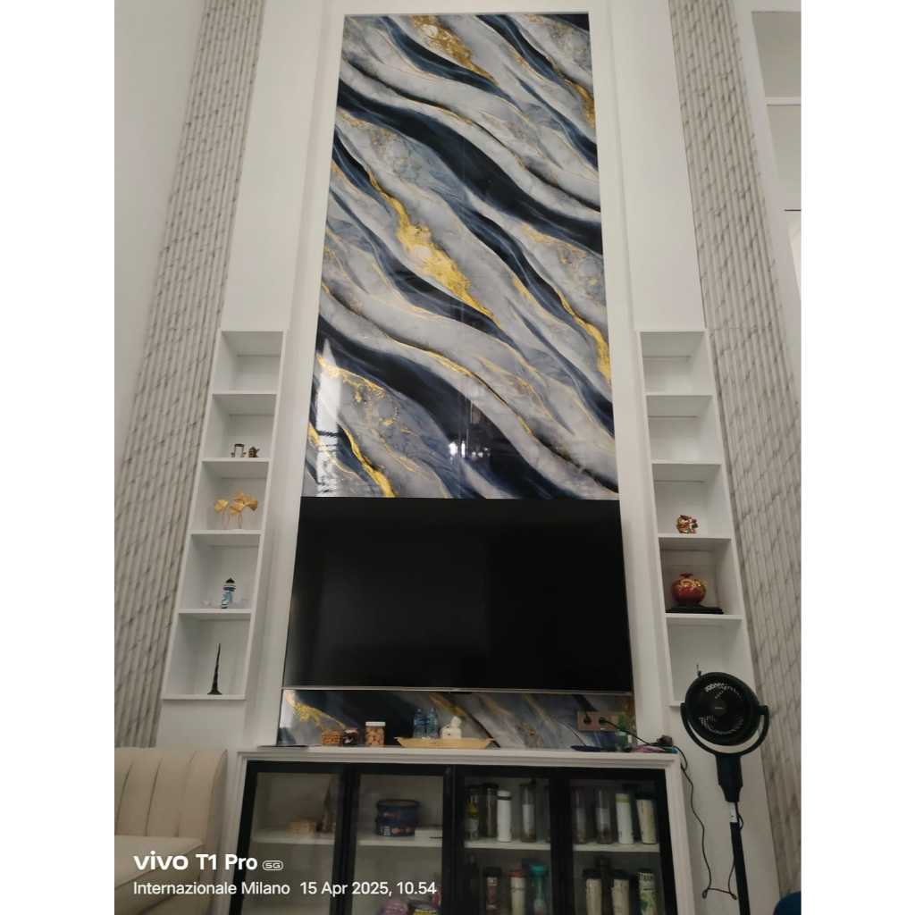WPC PANEL DINDING KAYU KISI KISI WPC WALL PANEL DINDING MARMER 3 METER MARMER WALLPANEL WPM 01 WPM 0