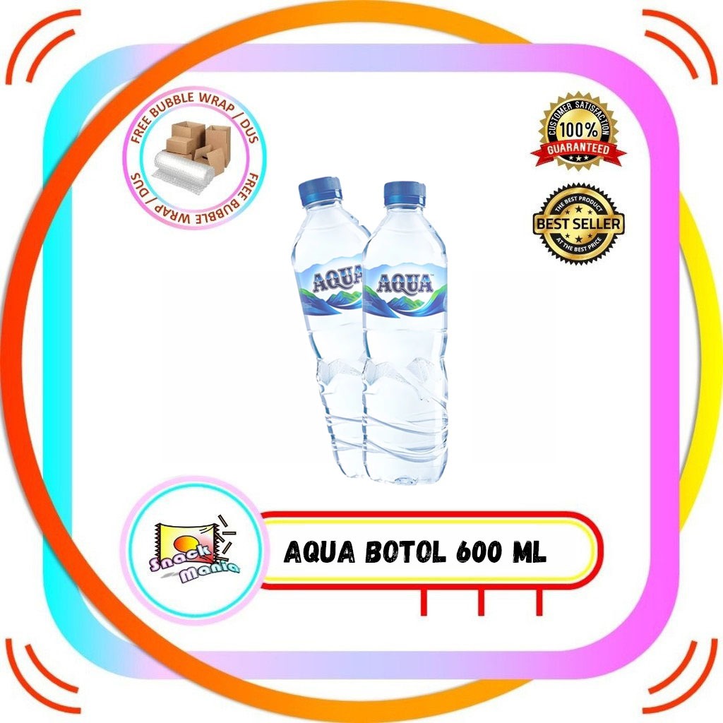 

AQUA Air Mineral 600 ml Botol
